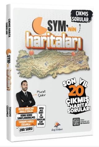 2026 ÖSYM'nin Haritaları Tüm Harita Çıkmış Sınav Soruları (Video Çözümlü) | Dizgi Kitap (Ciltsiz)  - Resim 1