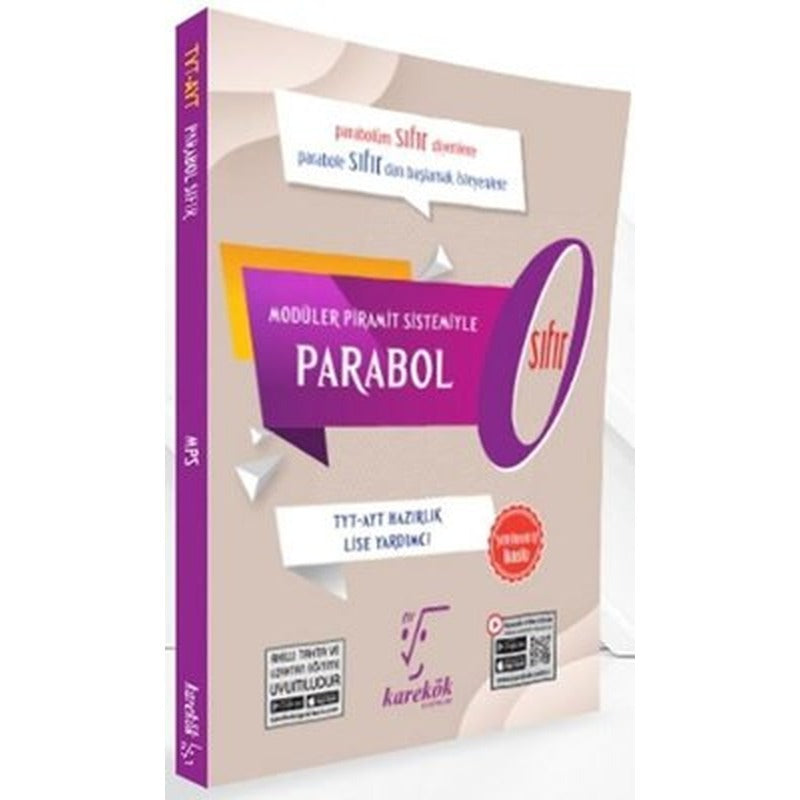 Parabol Sıfır - Modüler Piramit Sistemiyle | Karekök Eğitim Yayın (İnce Kapak)