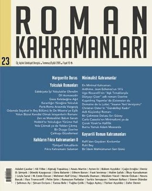 Roman Kahramanları Sayı: 23 | Roman Kahramanları Dergisi (Ciltsiz)