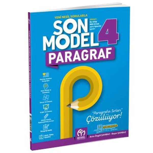 4. Sınıf Son Model Paragraf Soru Bankası | Model Eğitim Yayıncılık (Ciltsiz)