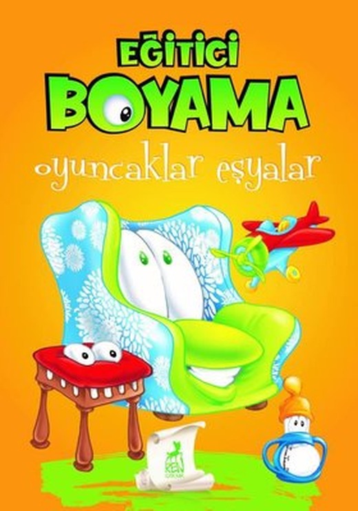 Eğitici Boyama - Oyuncaklar Eşyalar | Ren Kitap