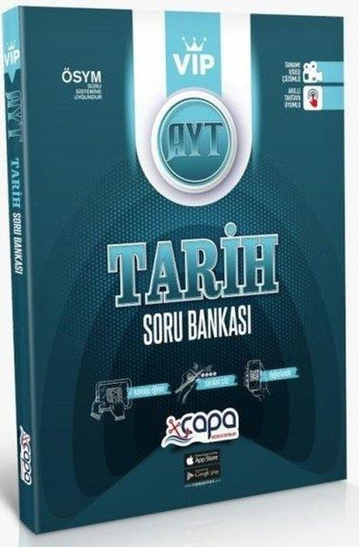 AYT Tarih Soru Bankası | Çapa Yayınları (İnce Kapak)