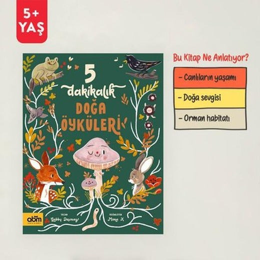 5 Dakikalık Doğa Öyküleri | Abm Yayınevi
