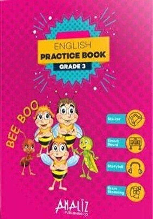 3.Sınıf Englsh Workbook Grade 3 | Analiz Yayınları (İnce Kapak)