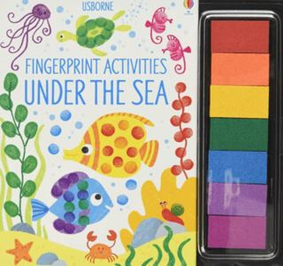 Fingerprirnts Activities - Under the Sea | Usborne (Ciltsiz)