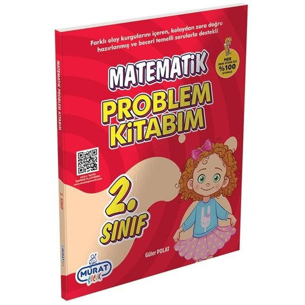 2. Sınıf Matematik Problemler Kitabım | Murat Yayınları (İnce Kapak)