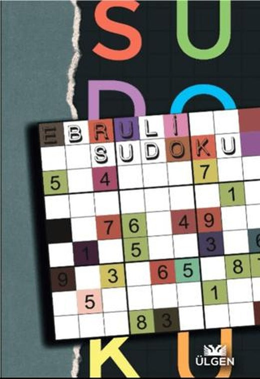 Ebruli Sudoku | Ülgen Yayınları (Ciltsiz)
