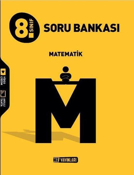 8.Sınıf Matematik Soru Bankası | Hız Yayınları (İnce Kapak)