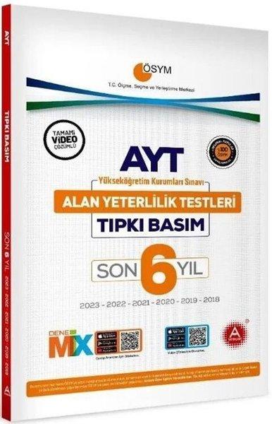 AYT Son 6 Yıl Tıpkı Basım Çıkmış Sorular
