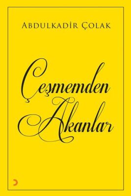 Cinius Yayınevi Çeşmemden Akanlar & Abdulkadir Çolak - Abdulkadir Çolak kitap kapağı