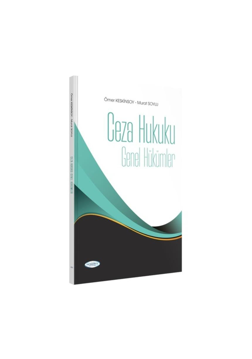 Ceza Hukuku Genel Hükümler Monopol Yayınları kitap kapağı