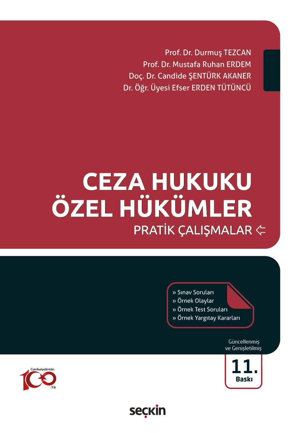 Ceza Hukuku Özel Hükümler Pratik Çalışmalar - Kolektif kitap kapağı