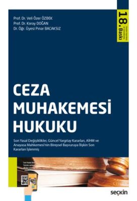 Ceza Muhakemesi Hukuku - Pınar Bacaksız kitap kapağı