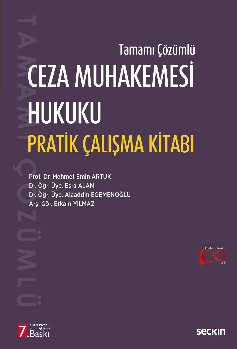 Ceza Muhakemesi Hukuku Pratik Çalışma Kitabı - Kolektif kitap kapağı