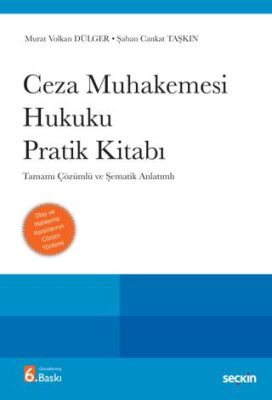 Ceza Muhakemesi Hukuku Pratik Kitabı - Şaban Cankat Taşkın kitap kapağı