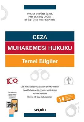 Ceza Muhakemesi Hukuku Temel Bilgiler - Veli Özer Özbek kitap kapağı