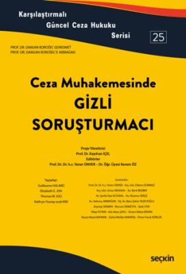 Ceza Muhakemesinde Gizli Soruşturmacı - Kolektif kitap kapağı