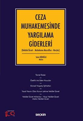 Ceza Muhakemesinde Yargılama Giderleri - Saim Köroğlu kitap kapağı