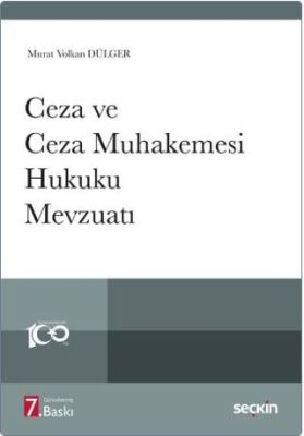 Ceza ve Ceza Muhakemesi Hukuku Mevzuatı - Murat Volkan Dülger kitap kapağı