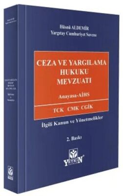 Ceza ve Yargılama Hukuku Mevzuatı - Hüsnü Aldemir kitap kapağı