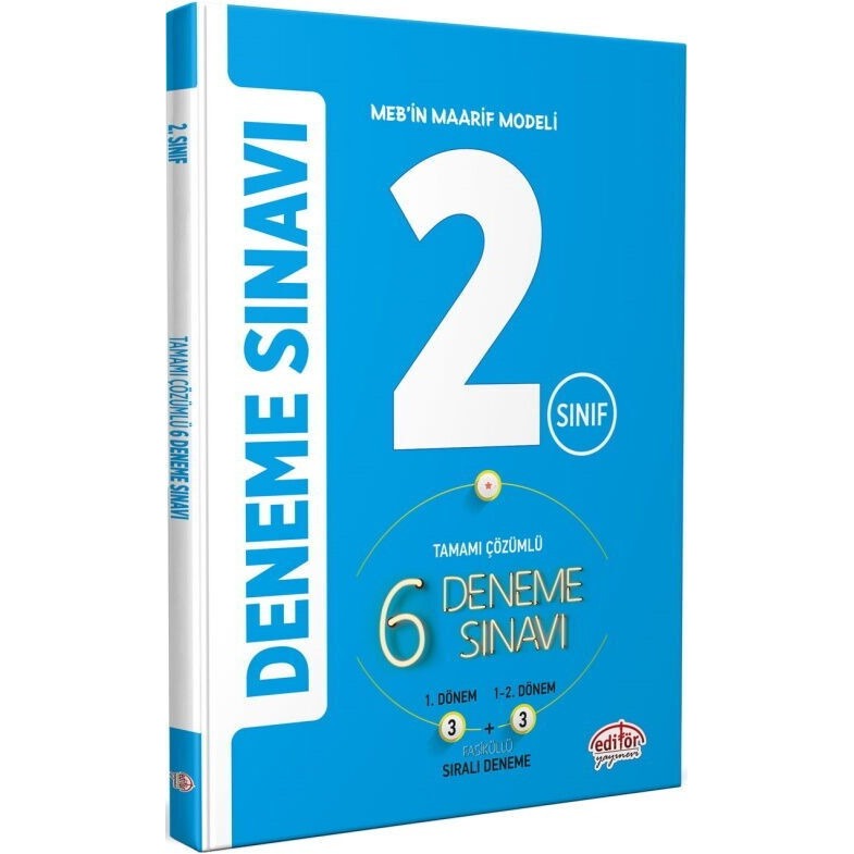 2. Sınıf Tamamı Çözümlü 3 + 3 Deneme Sınavı