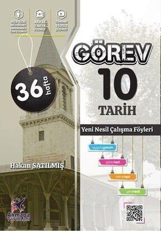 10. Sınıf Tarih Görev Yeni Nesil Çalışma Föyleri | Armada Yayınları (İnce Kapak)