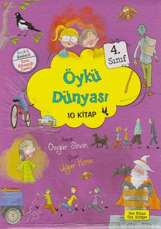 Öykü Dünyası 4. Sınıf 10 Kitap Takım | Yuva (İnce Kapak)