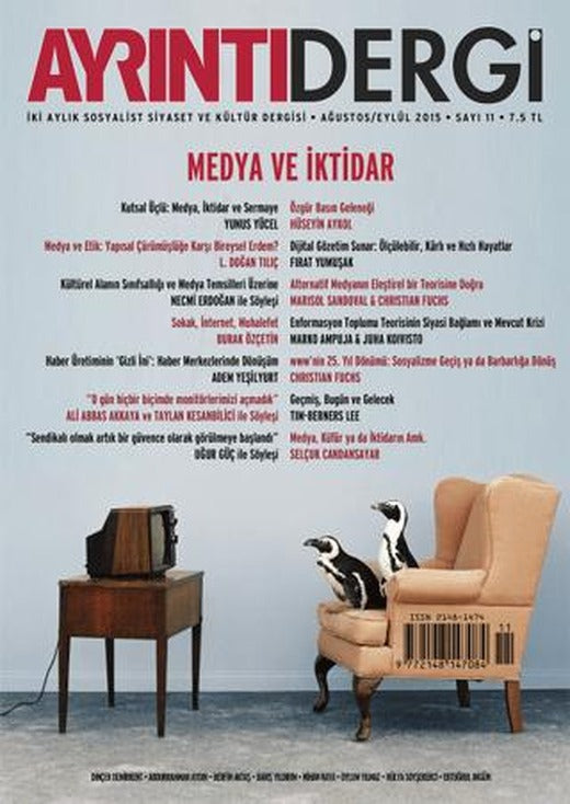 Ayrıntı Dergisi Sayı: 11 Ağustos-Eylül 2015 | Ayrıntı Dergi (Ciltsiz)