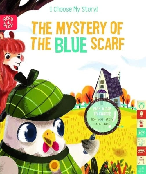 I Choose My Story: The Mystery of the Blue Scarf | Yoyo Books (Ciltli)