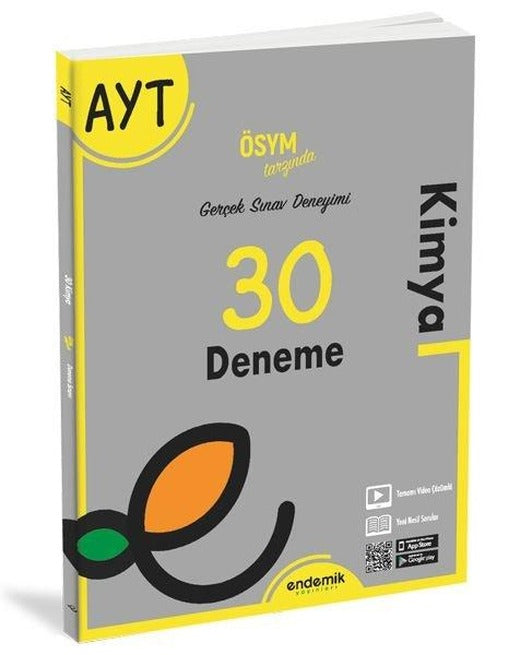 2022 AYT 30 lu Kimya Deneme Sınavı