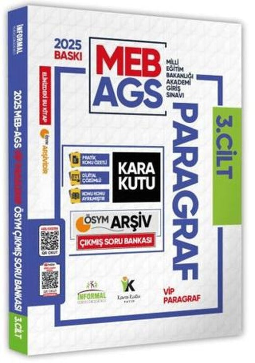 2025 MEB-AGS Türkçenin Kara Kutusu Paragraf 3 VİP ÖSYM Çıkmış Soru Havuzu Bankası Video/PDF Çözümlü