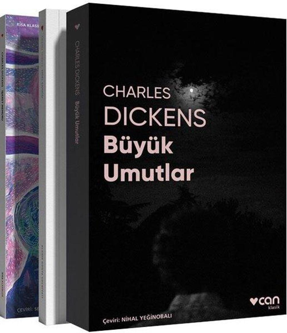Charles Dickens Seti - 3 Kitap Takım | Can Yayınları