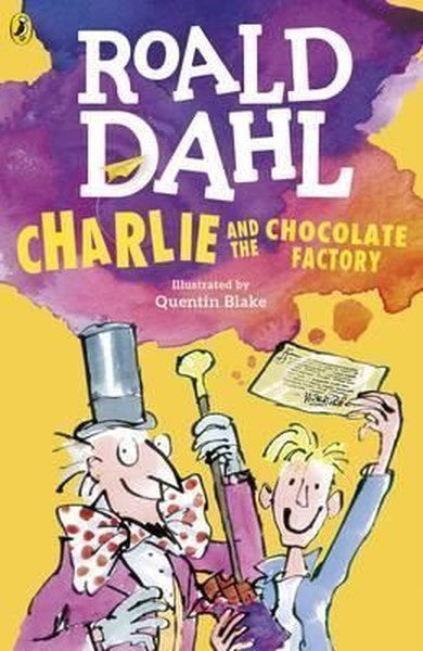 Charlie and the Chocolate Factory - Roald Dahl kitap kapağı