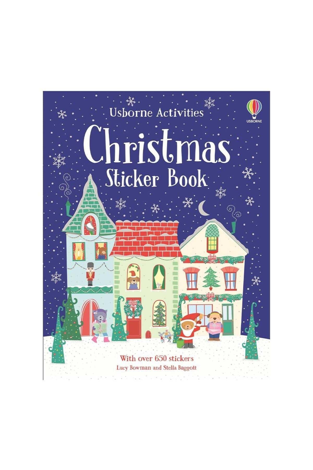 Christmas Sticker Book kitap kapağı