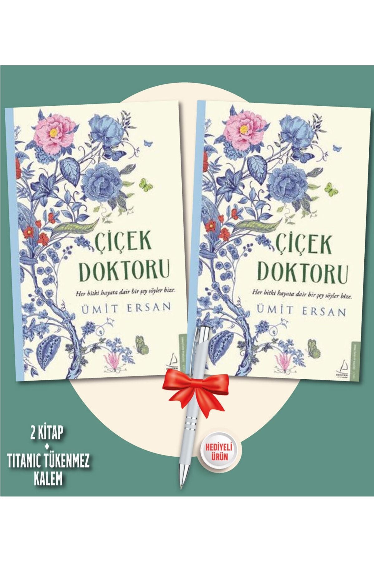 Çiçek Doktoru - Ümit Ersan - kitap kapağı