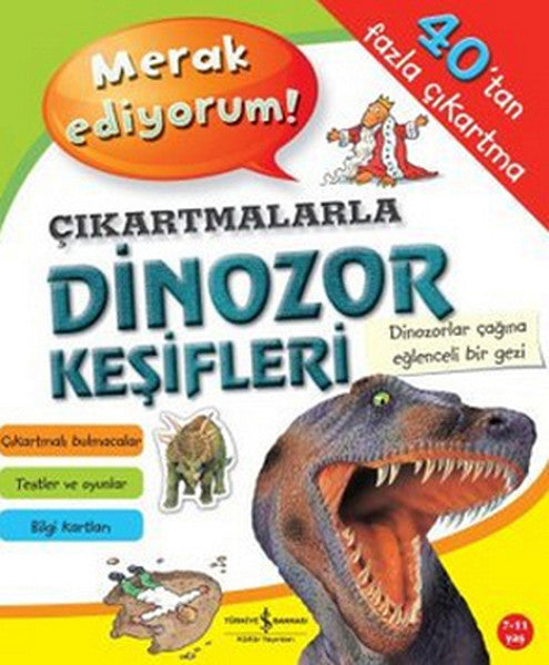 Çıkartmalarla Dinozor Keşifleri - Sevgi Atlıhan kitap kapağı