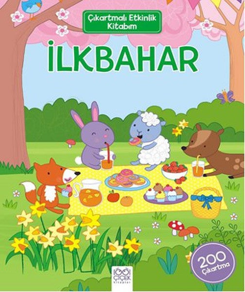 Çıkartmalı Etkinlik Kitabım - İlkbahar - Samantha Meredith kitap kapağı