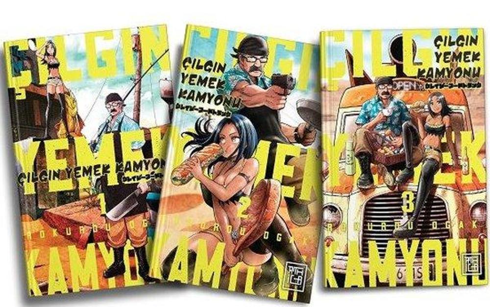 Çılgın Yemek Kamyonu Seti - 3 Kitap Takım | Athica Yayınları