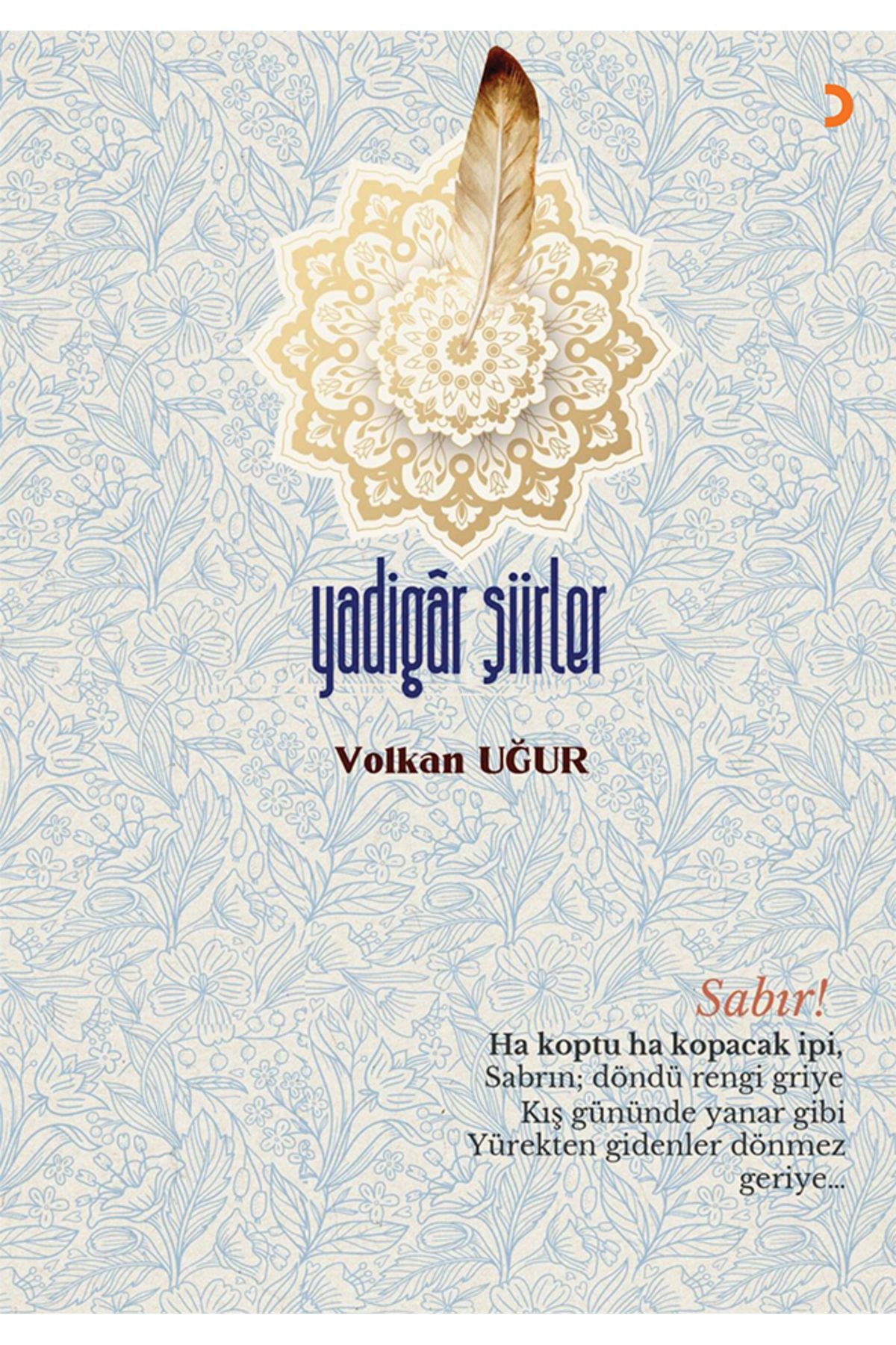 Cinius Yayınevi Yadigâr Şiirler & Volkan Uğur kitap kapağı