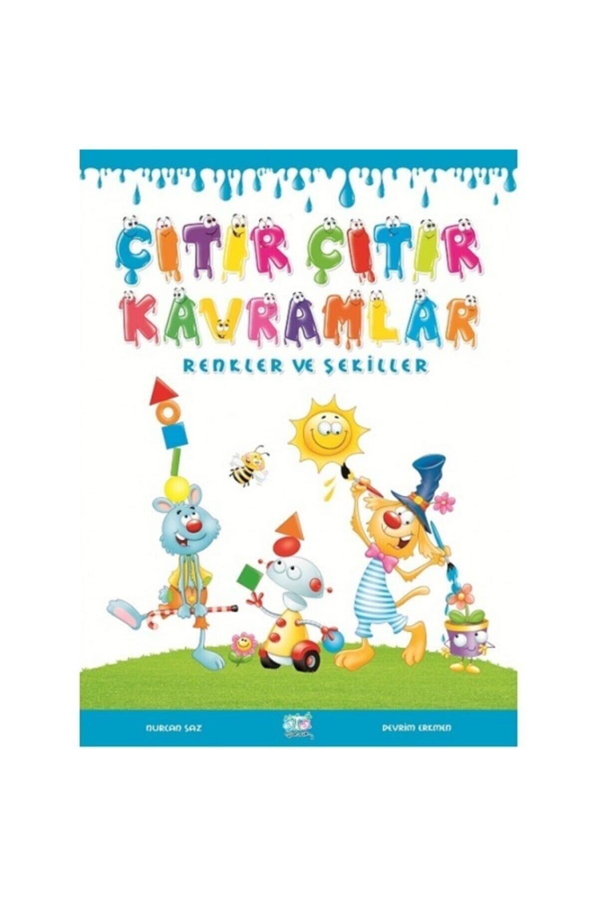 Çıtır Çıtır Renkler-Şekiller kitap kapağı