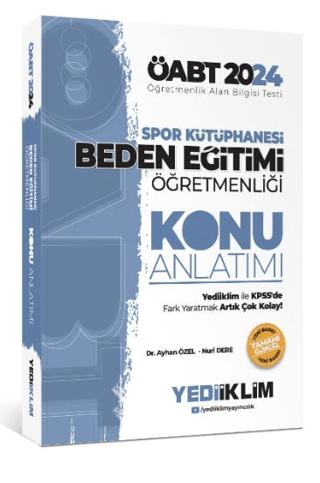 ÖABT Spor Kütüphanesi Beden Eğitimi Öğretmenliği Konu Anlatımı | Yediiklim Yayınları (Ciltsiz)  - Resim 1