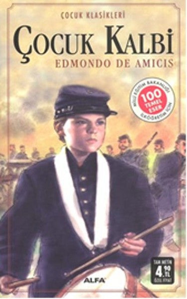 Çocuk Kalbi cep boy - Edmondo De Amicis kitap kapağı