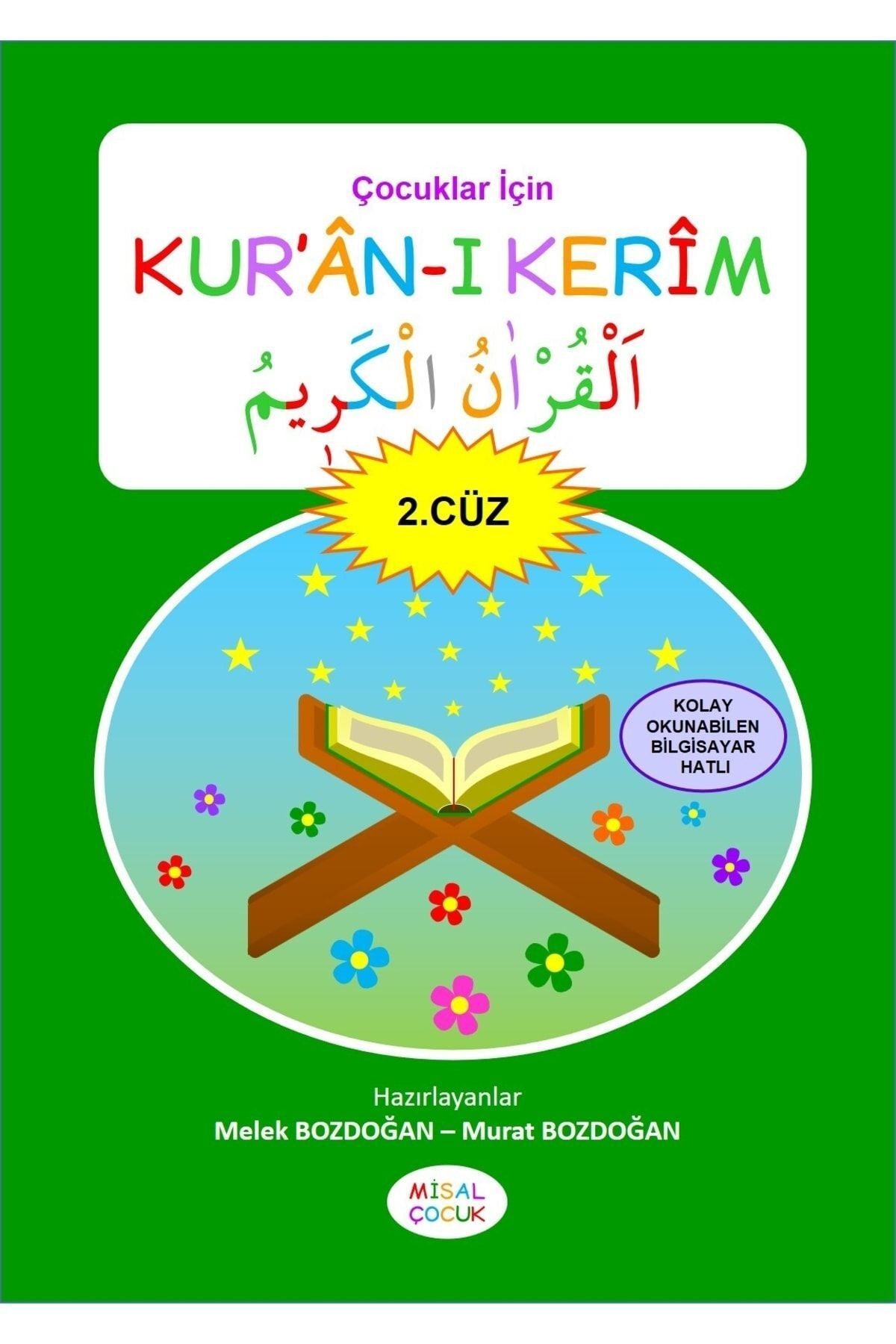 Çocuklar İçin Kur'an-ı Kerim (2. Cüz) - Melek Bozdoğan - Murat Bozdoğan kitap kapağı