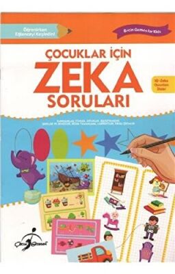 Çocuklar İçin Zeka Soruları - Süper Zeka Soruları 4 - Yavuz Selim Erdoğan kitap kapağı