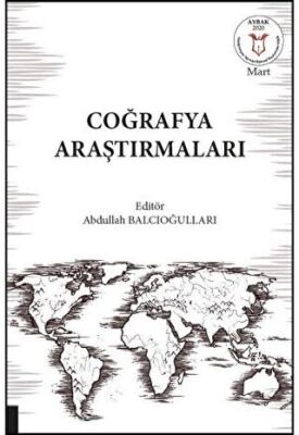Coğrafya Araştırmaları - Abdullah Balcıoğulları kitap kapağı