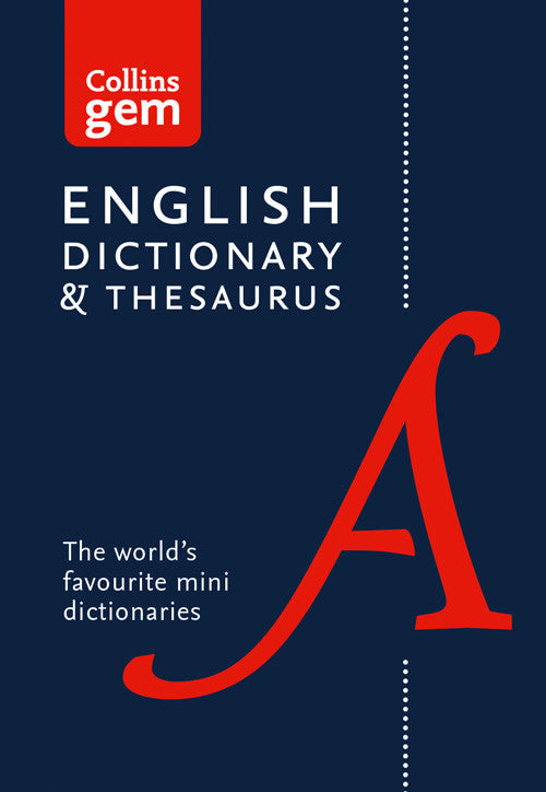 Collins Gem English Dictionary and Thesaurus - Kolektif kitap kapağı