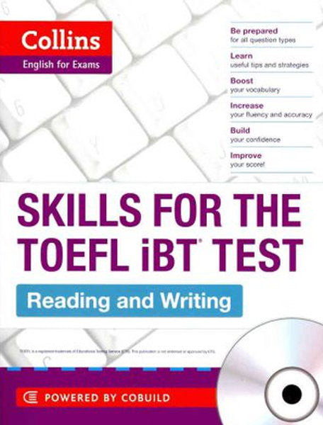 Collins Skills for the TOEFL iBT Test Reading & Writing +CD - Collins kitap kapağı