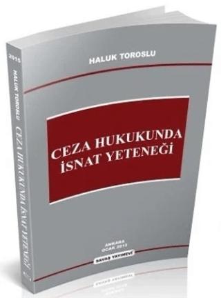 Ceza Hukukunda İsnat Yeteneği | Savaş Yayınevi (Ciltsiz)  - Resim 1
