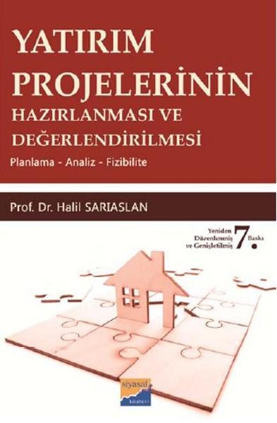 Yatırım Projelerinin Hazırlanması Ve Değerlendirilmesi | Siyasal Kitabevi (İnce Kapak)  - Resim 1