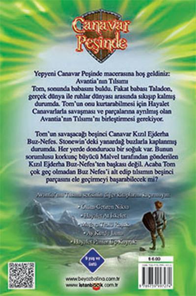 Canavar Peşinde 23 - Kızıl Ejderha Buz - Nefes | Beyaz Balina Yayınları (İnce Kapak)  - Resim 2